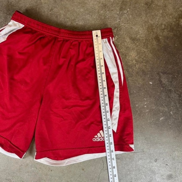 Vintage Y2K Adidas red shorts Women's Size L - Picture 5 of 8
